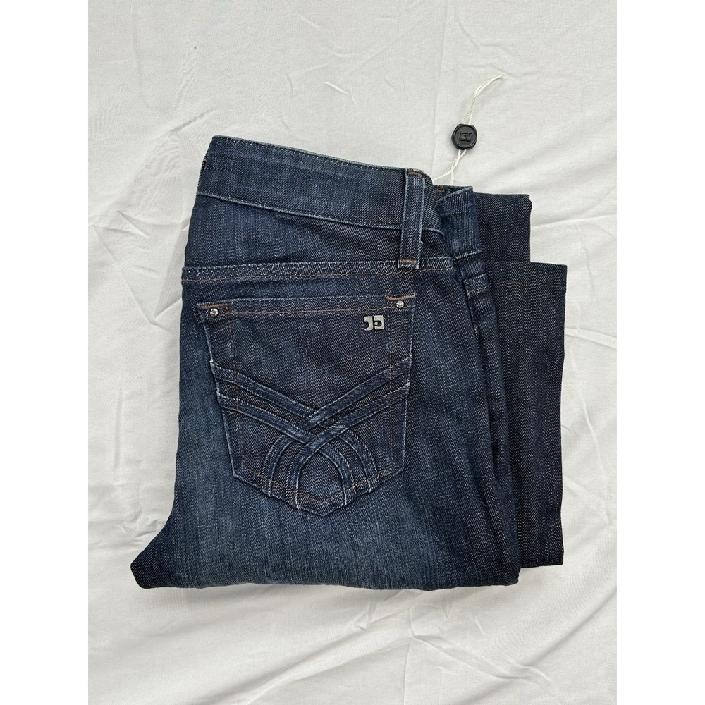 Joe's Jeans Dark Blue Honey Fit Bootcut Jeans Stretch Denim 5-Pocket Women - Picture 2 of 10